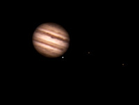 Jupiter Occultation of HIP 107302 (45 Cap.) 6th mag. - 3/4th.Aug.2009