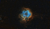 NEBULAE in Hubble Palette - Narrow-band filter