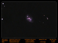 Supernova SN2014cx in NGC 337 galaxy